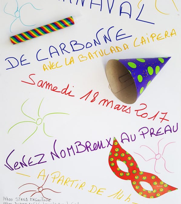 Le Carnaval avec la MJC de Carbonne !